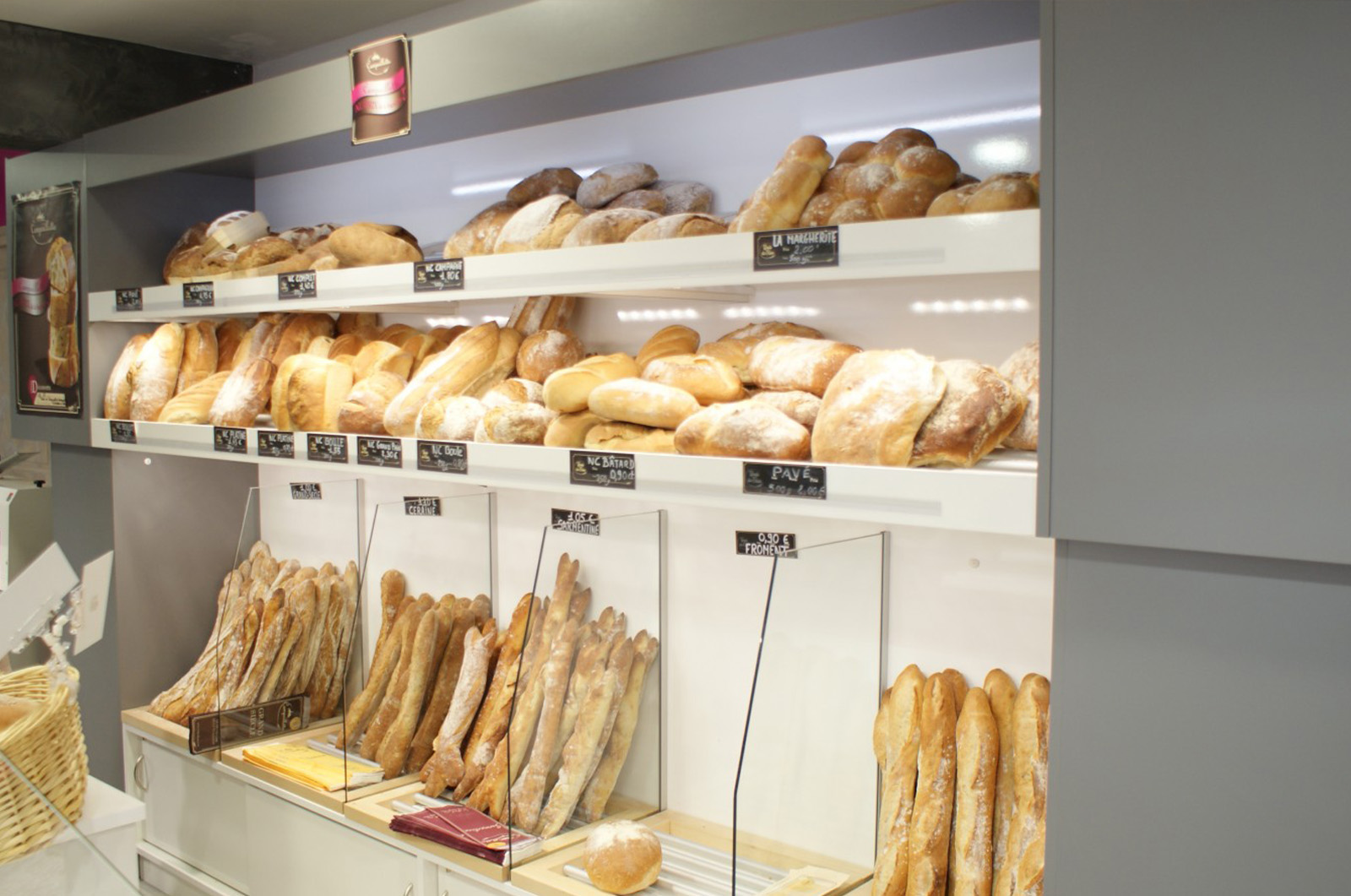 Vitrine boulangerie - FORGEL