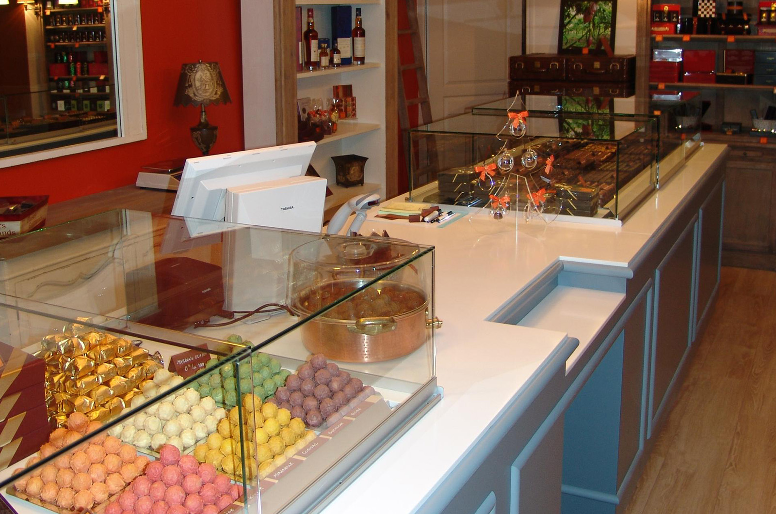 Vitrine pour chocolat - FORGEL