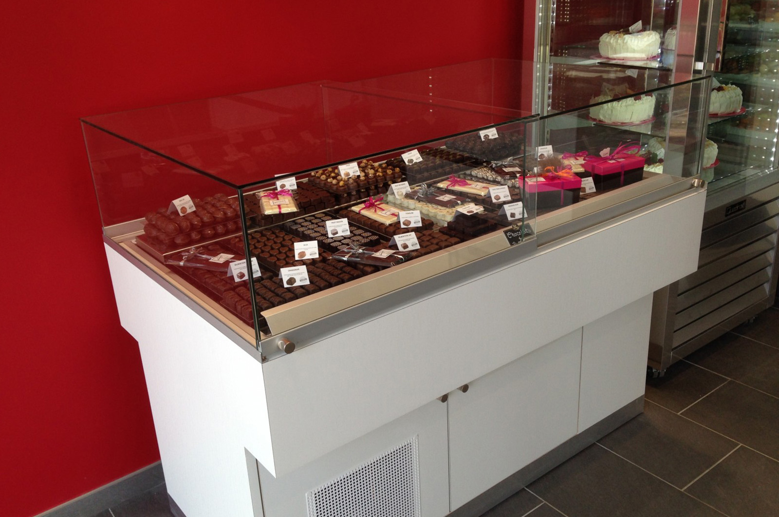 Vitrine pour chocolat - FORGEL