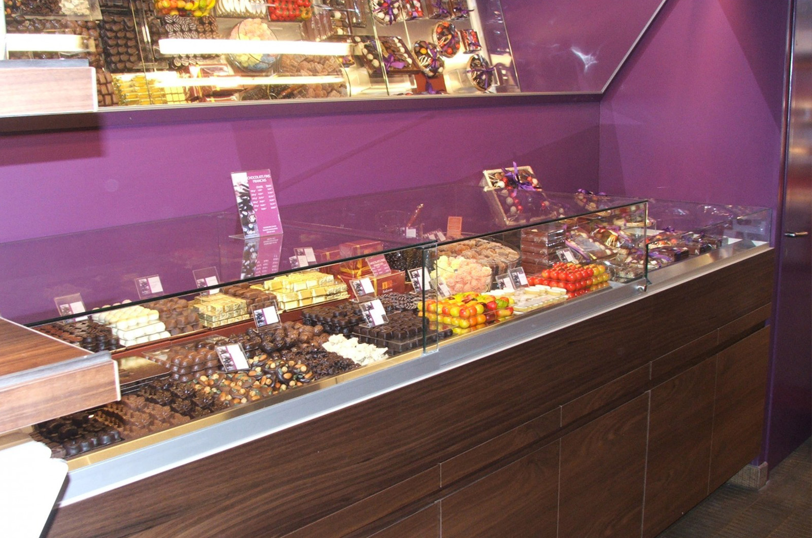 Vitrine pour chocolat - FORGEL