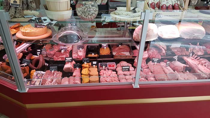 Vitrine réfrigéré boucherie pour viande